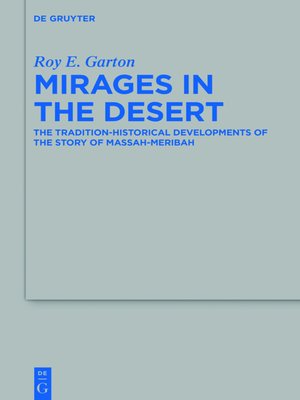 cover image of Mirages in the Desert